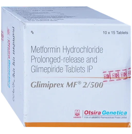 glimiprex mf 2/500mg tablet 15's